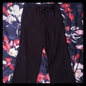 Loft dress pants with bow tie